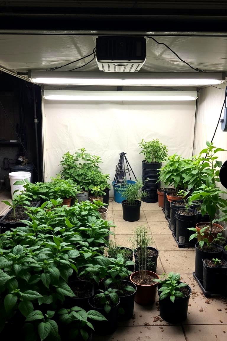 The Garage Plant Overwintering Station - 24 Plant Room Ideas