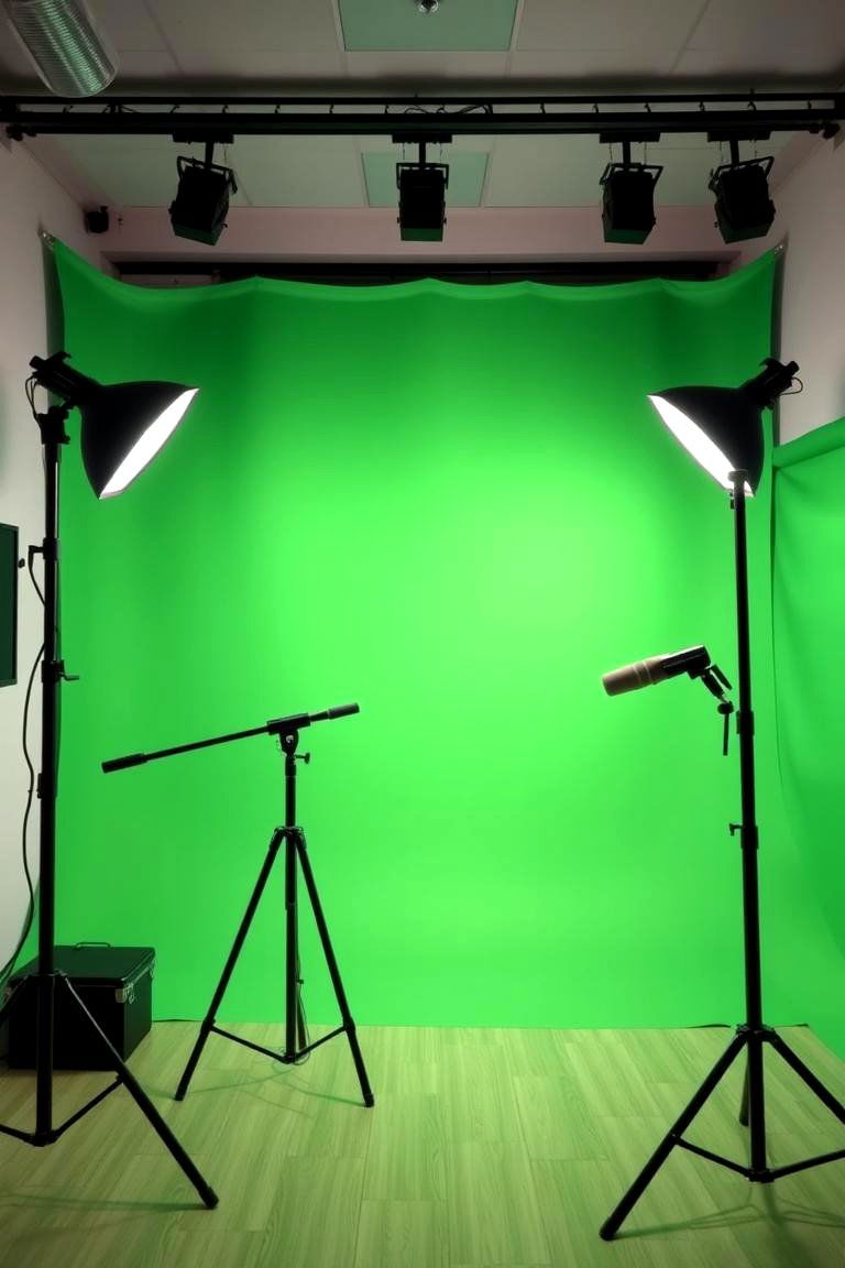 The Green Screen Ready Room - 24 Podcast Room Ideas