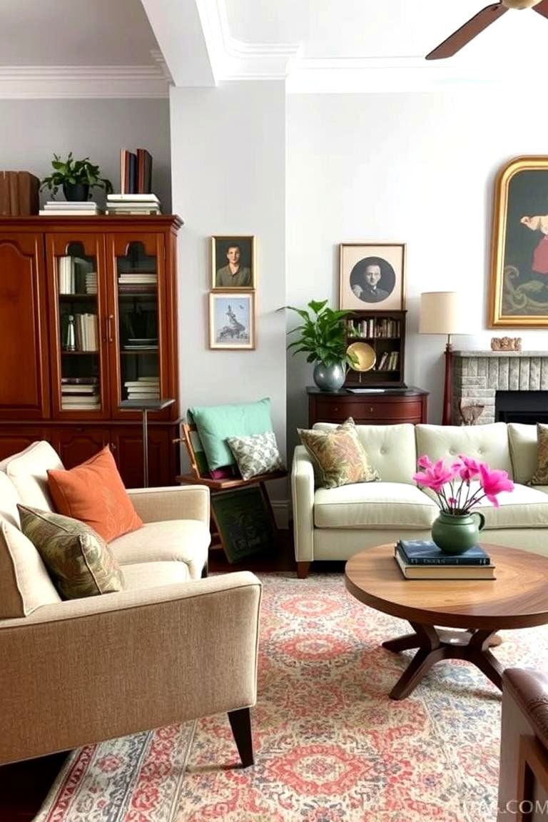 The Harmonious Blend of an Eclectic Living Room Layout - 24 Living Room Layout Ideas