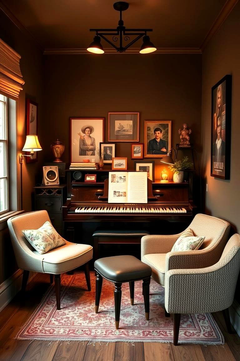 The Inspiring Piano Corner - 24 Piano Room Ideas