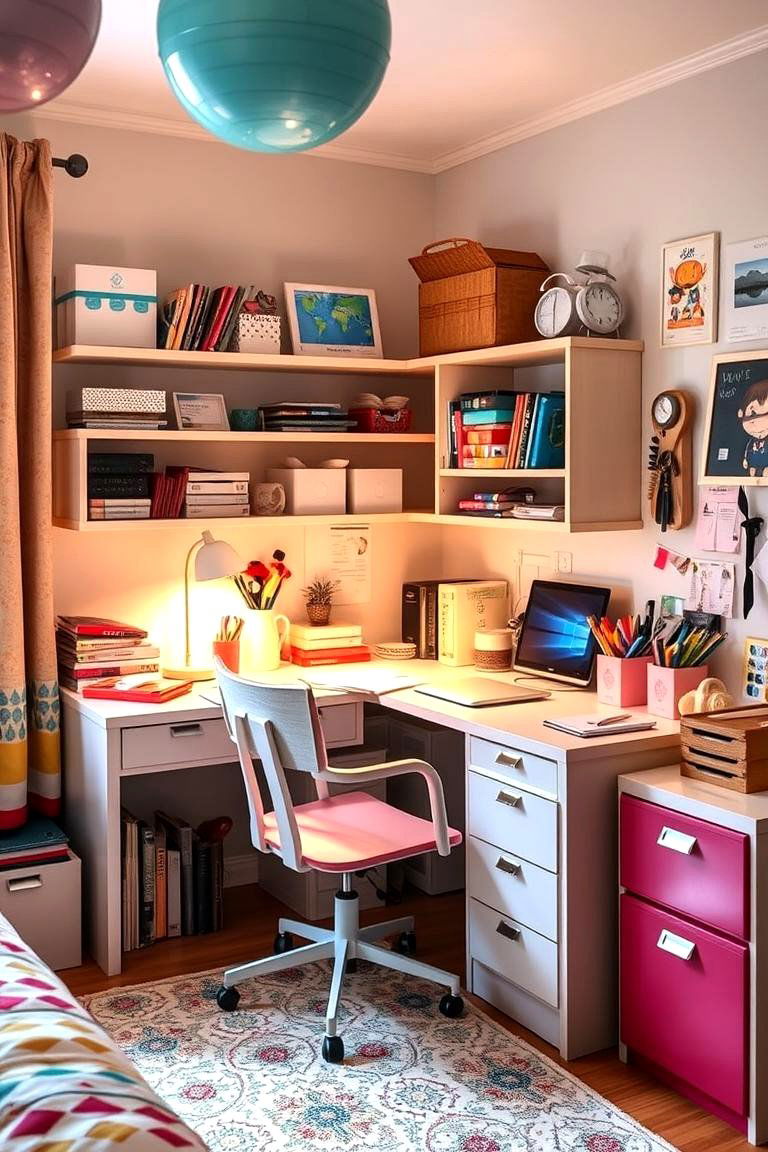 The Inspiring Workspace - 24 Tween Bedroom Ideas