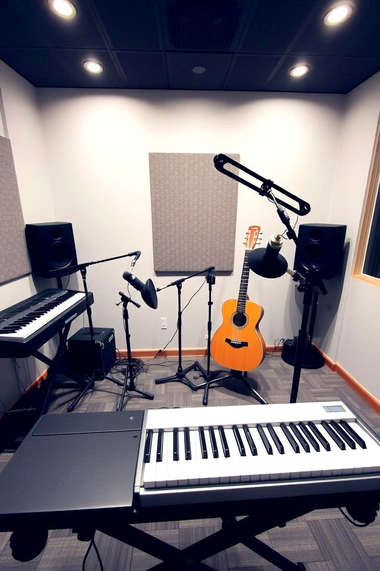 The Instrument Ready Space - 24 Podcast Room Ideas