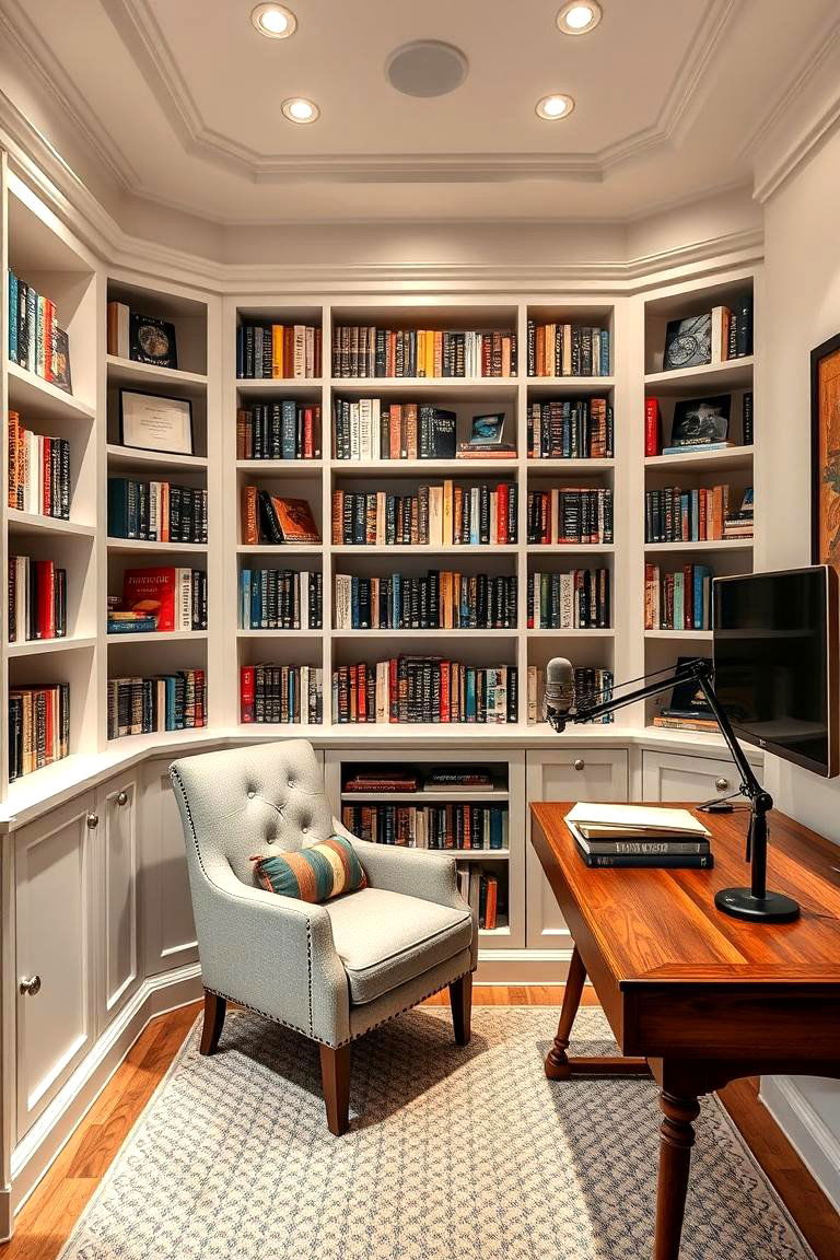 The Integrated Library Nook - 24 Podcast Room Ideas