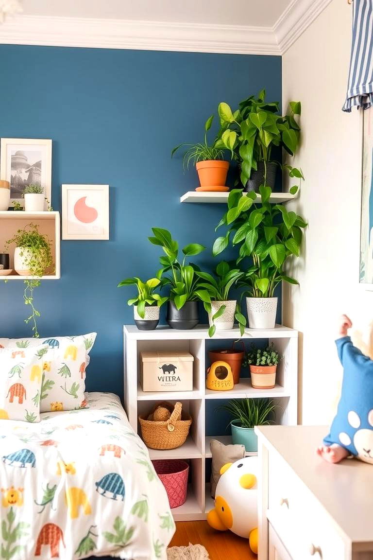 The Kids Room Nature Corner - 24 Plant Room Ideas