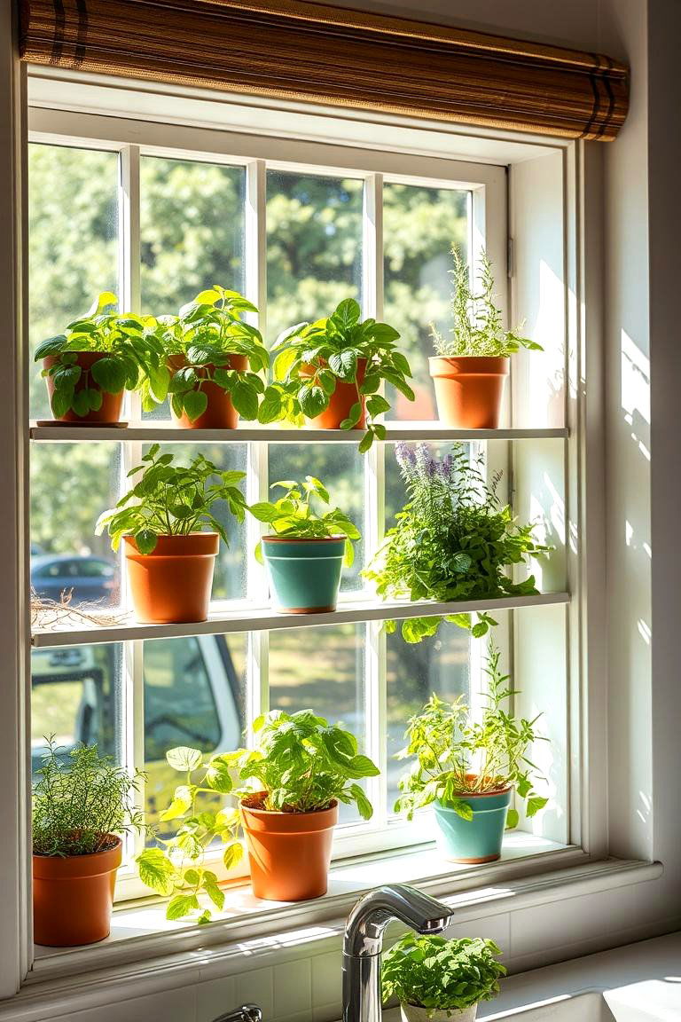 The Kitchen Herb Garden Command Center - 24 Plant Room Ideas