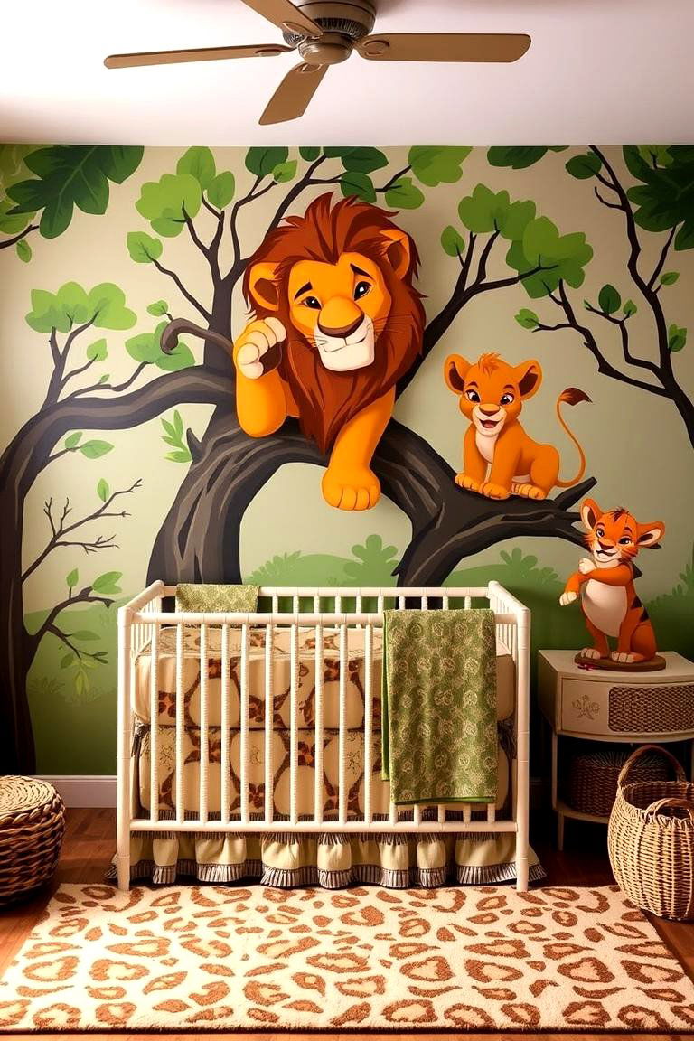 The Lion King Safari - 24 Disney Nursery Ideas