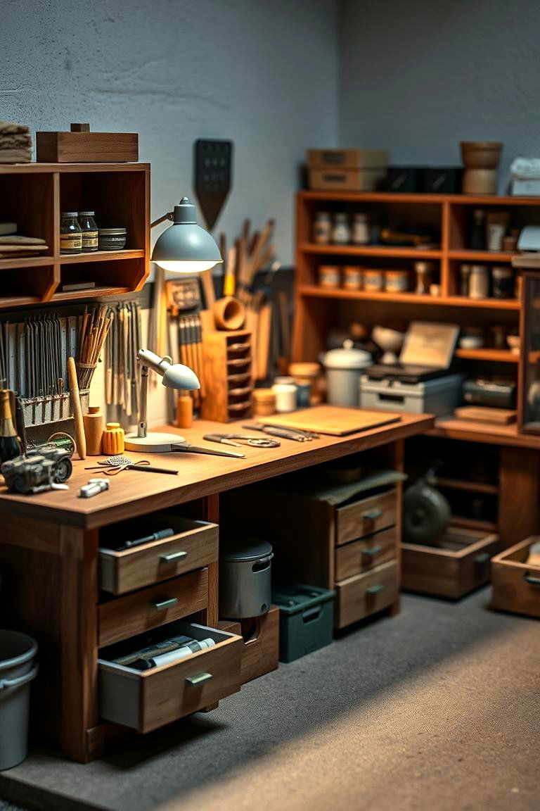 The Miniature Model Workshop - 24 She Shed Interior Ideas