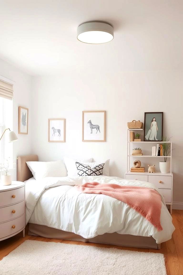 The Minimalist Chic Approach - 24 Tween Bedroom Ideas