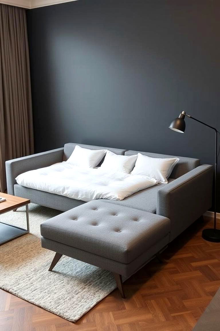 The Multi Functional Sofa Bed - 24 Office Guest Room Ideas