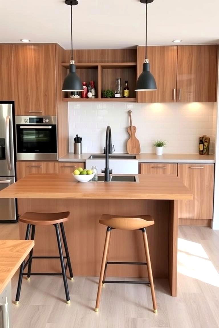 The Multi Level Bar for Functionality - 24 Kitchen Bar Ideas