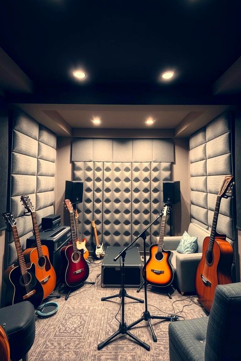 The Musical Escape - 24 She Shed Interior Ideas