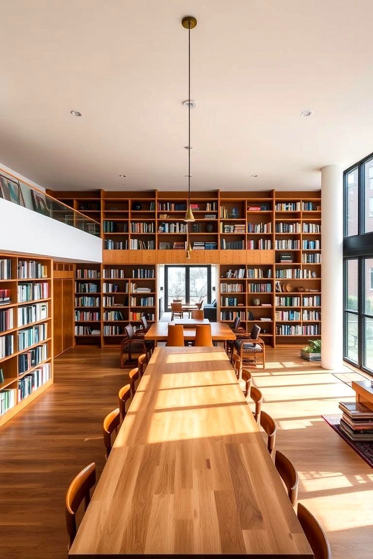 The Open Concept Integration - 24 Library Dining Room Combo Ideas