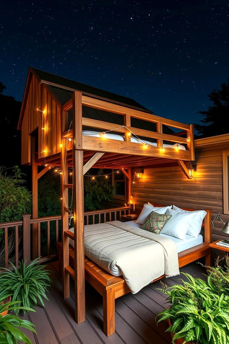 The Outdoor Loft Bed - 24 Loft Bed Ideas