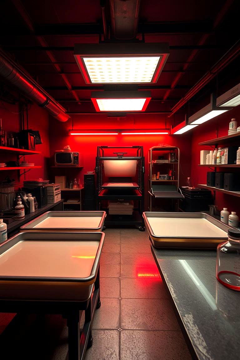 The Photography Darkroom Analog - 24 She Shed Interior Ideas