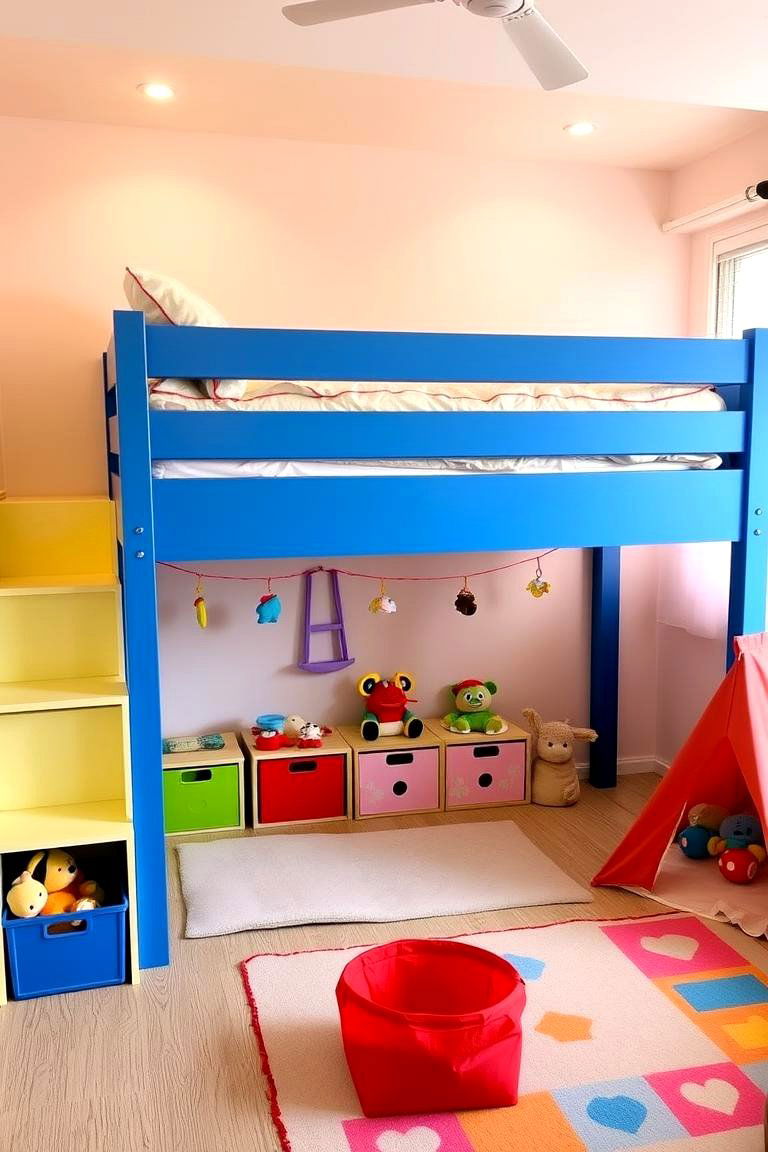 The Play Area Loft for Kids - 24 Loft Bed Ideas