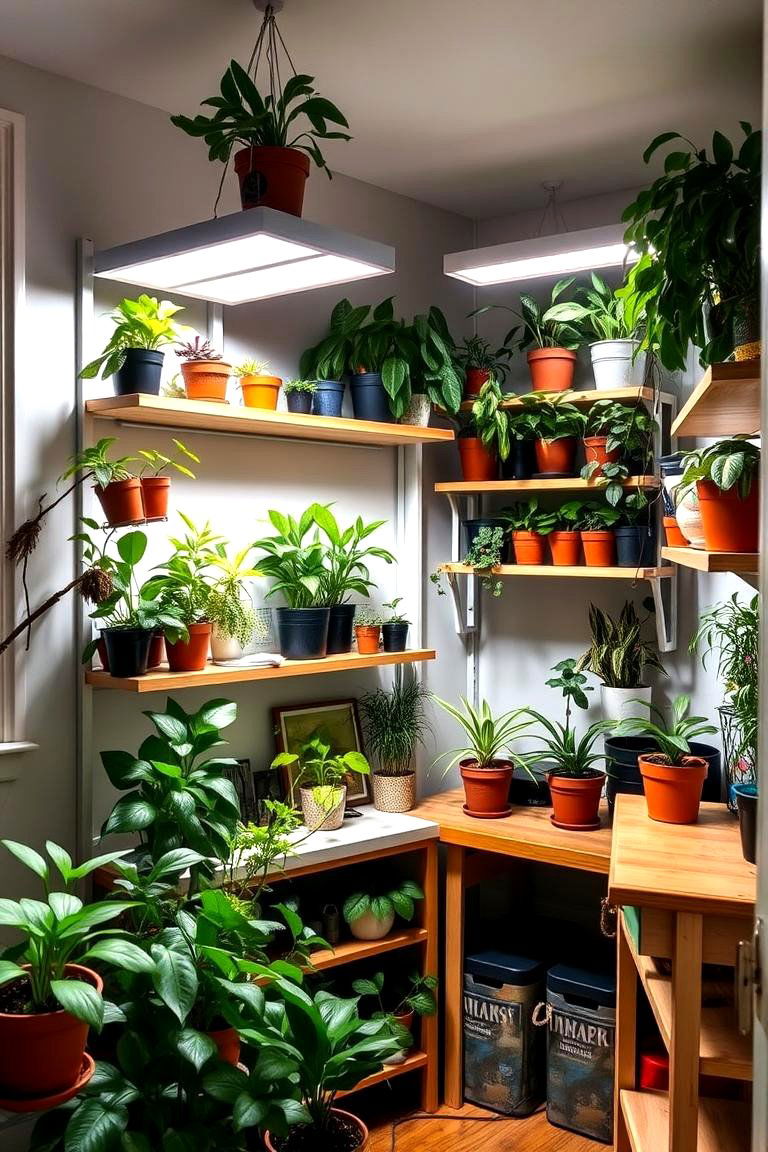 The Repurposed Spare Room Plant Sanctuary - 24 Plant Room Ideas