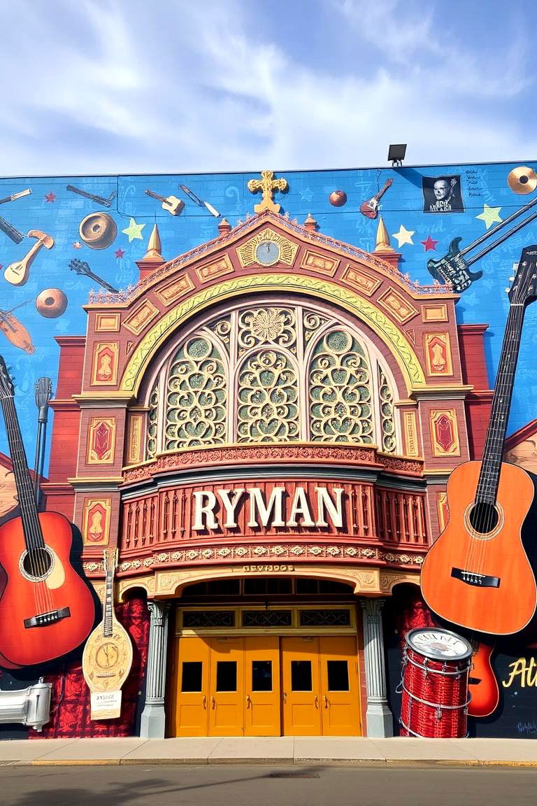The Ryman Auditorium Mural - 24 Nashville Murals