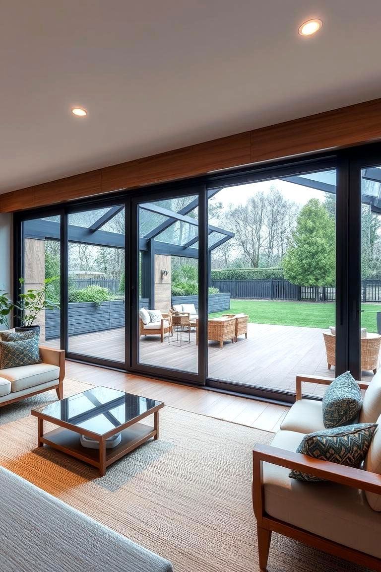 The Seamless Indoor Outdoor Flow - 24 Sunroom and Deck Combo Ideas