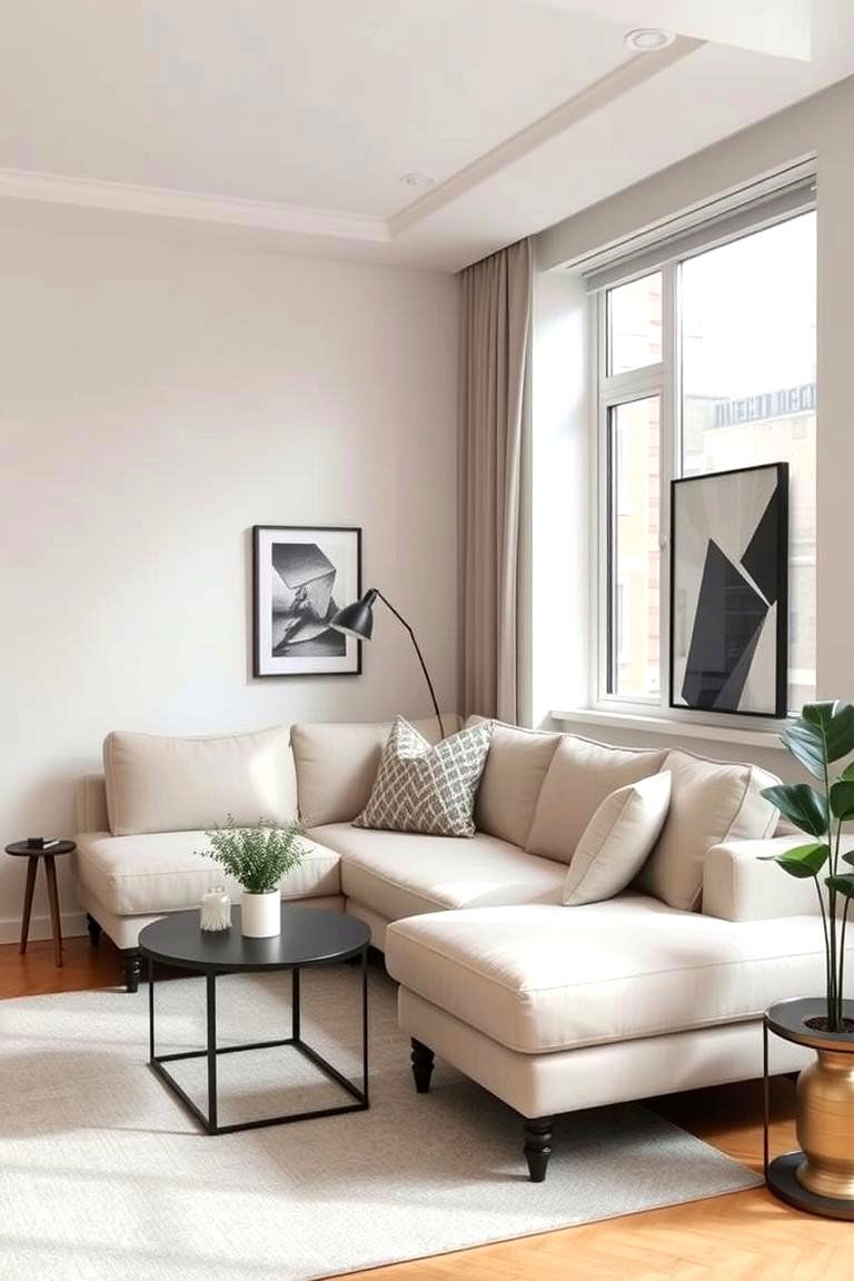 The Small Space Sectional for Compact Living - 24 Sectional Living Room Ideas
