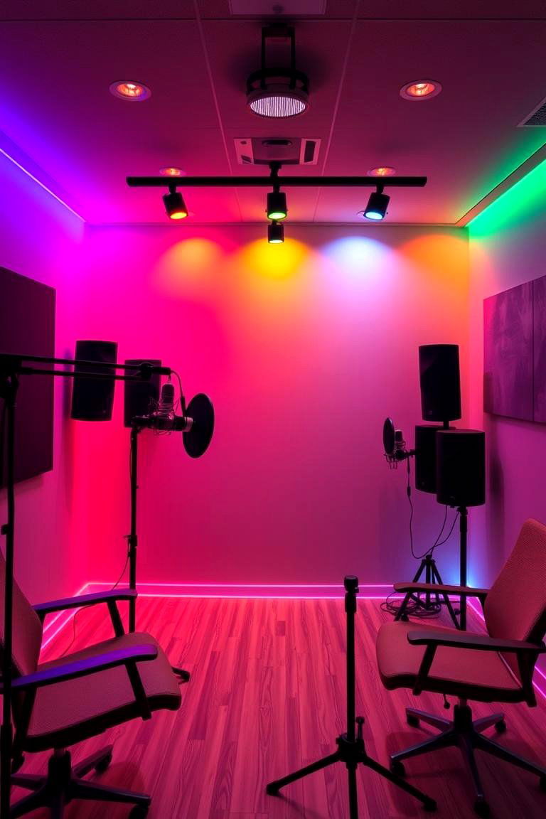 The Smart Lighting Studio - 24 Podcast Room Ideas