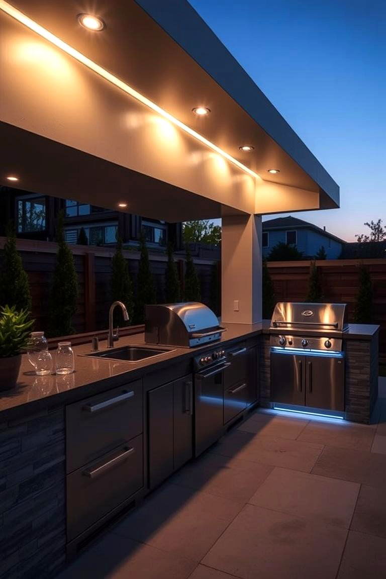 The Smart Technology Integration - 24 Pool House With Outdoor Kitchen Ideas
