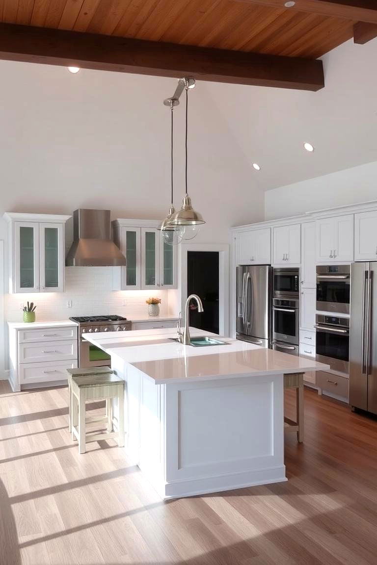 The Social Island Kitchen - 24 Kitchen Layout Ideas