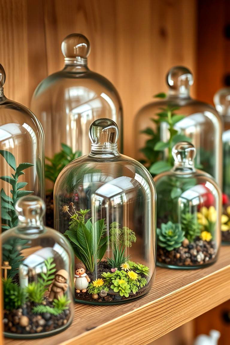 The Terrarium and Fairy Garden Nook - 24 Plant Room Ideas