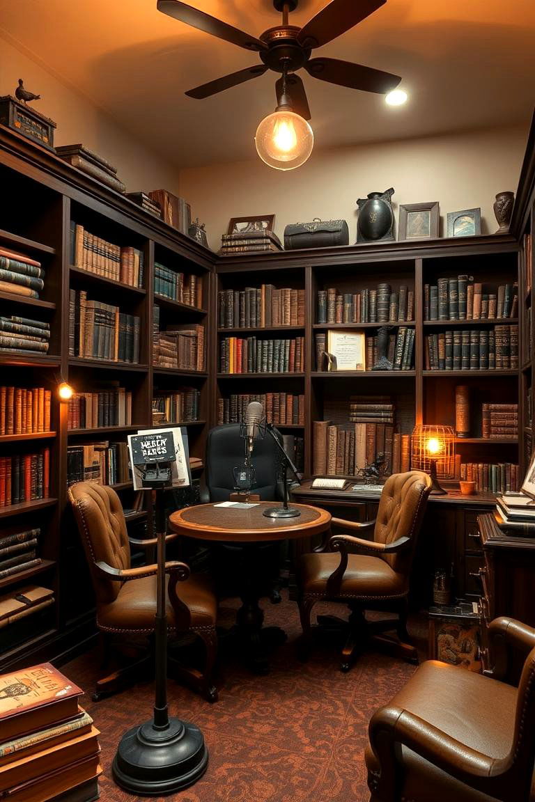 The Themed Immersion Studio - 24 Podcast Room Ideas