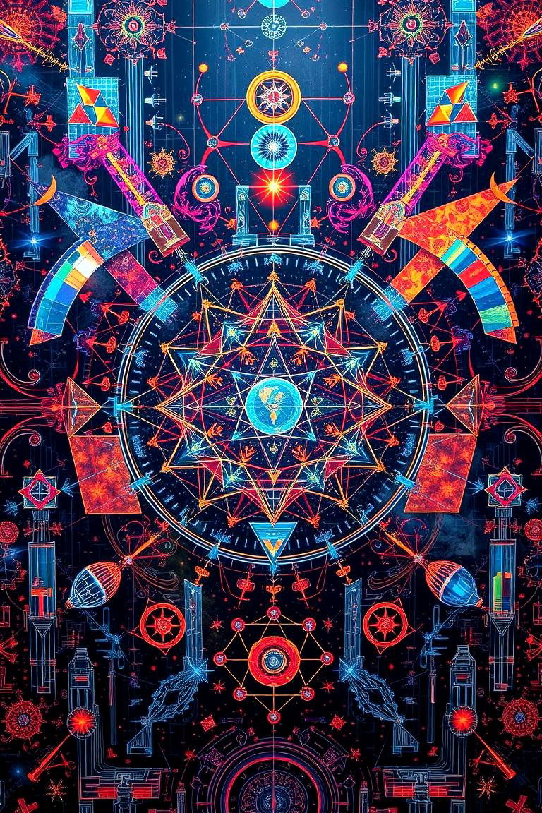 The Ultimate Math Mural Masterpiece - 24 Math Mural Ideas