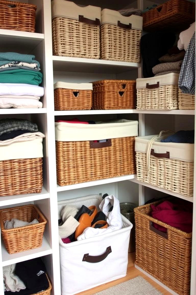 The Versatility of Baskets and Bins - 24 Tiny House Storage Ideas