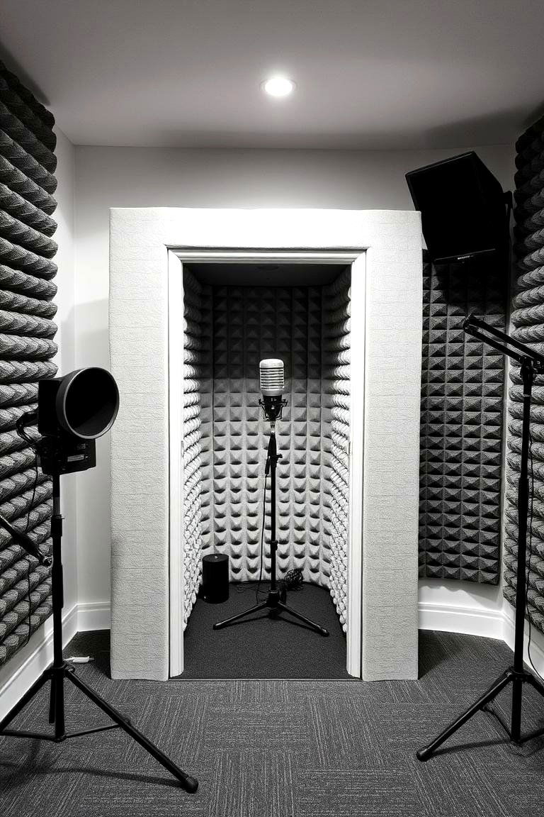 The Voice Over Booth Within a Room - 24 Podcast Room Ideas