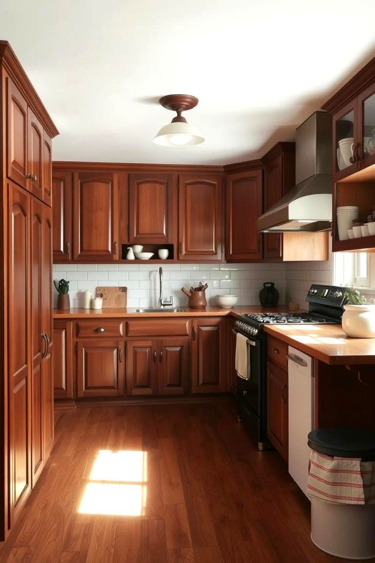 The Warmth of Wood in 1930s Kitchen Design - 24 1924s Living Room Design Ideas
