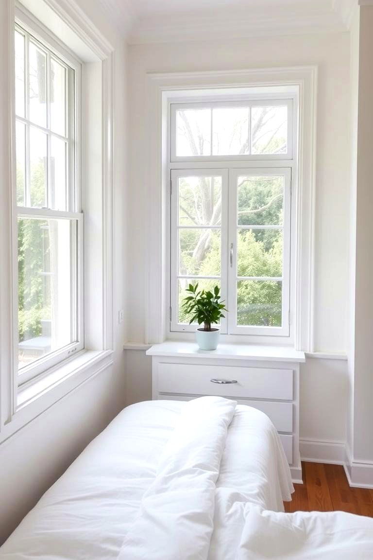 The Window Sill Extension - 24 Nightstand Ideas