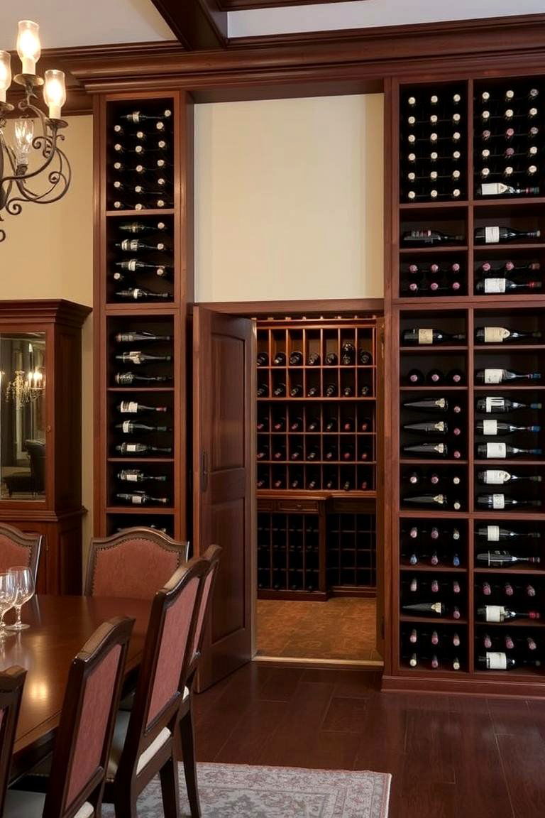 The Wine Rack Revelation - 24 Hidden Door Ideas