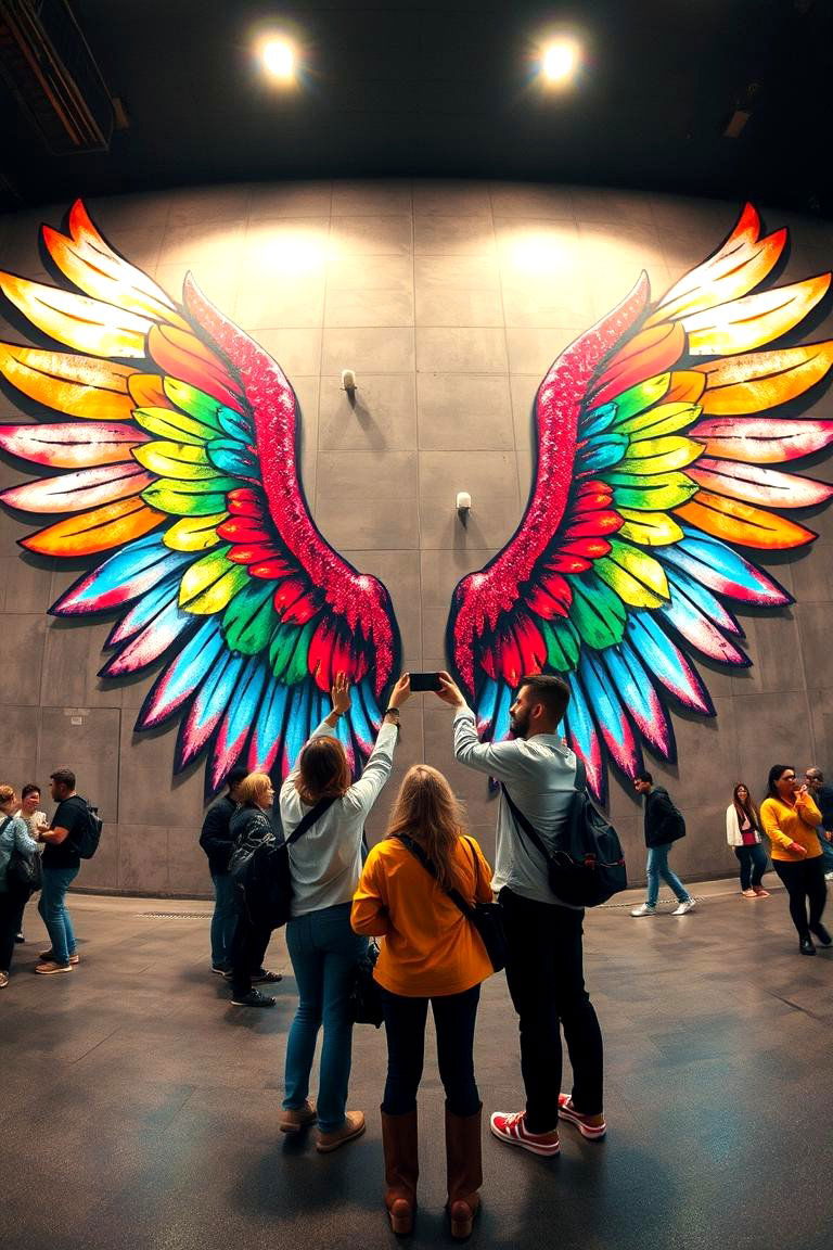 The Wing Mural on Murfreesboro Pike - 24 Nashville Murals