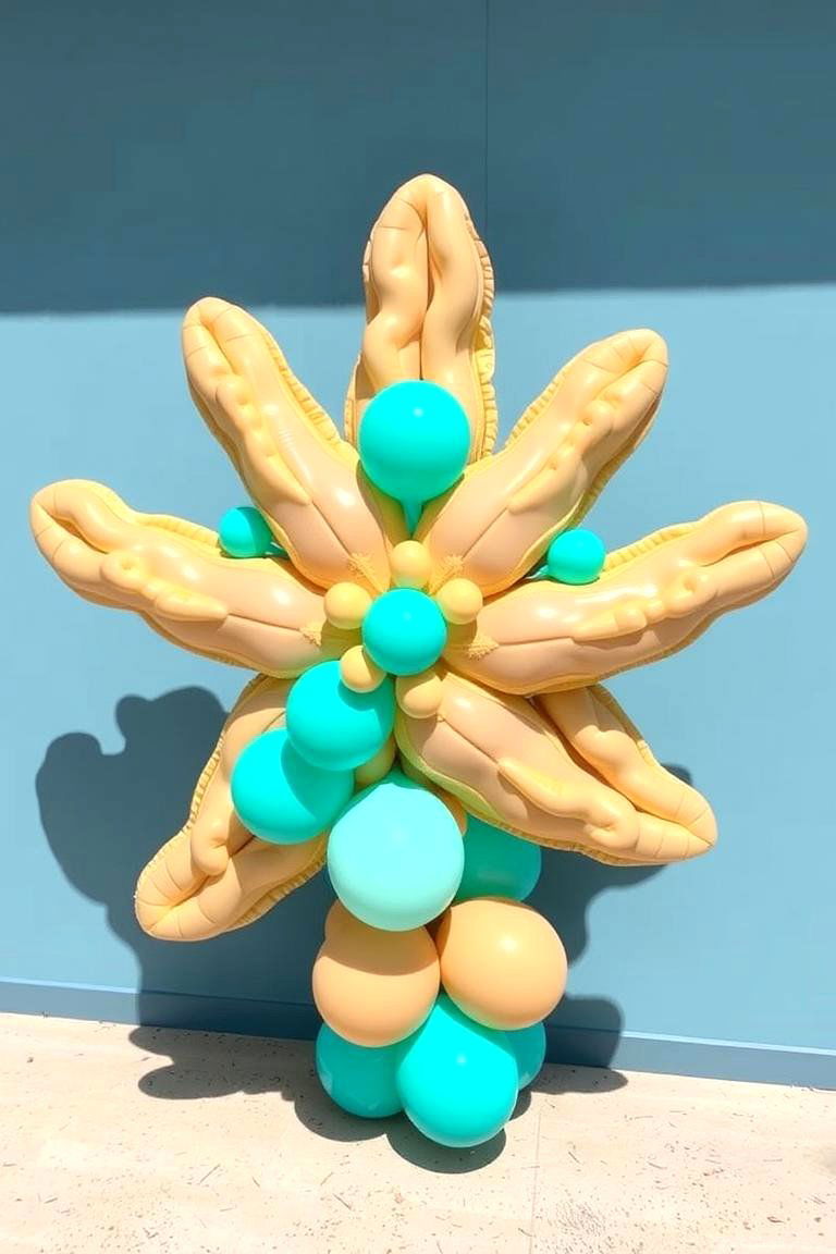 Themed Balloon Display - 24 Balloon Centerpiece Ideas