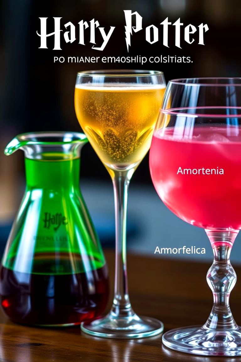 Themed Cocktails - 24 Harry Potter Wedding Ideas