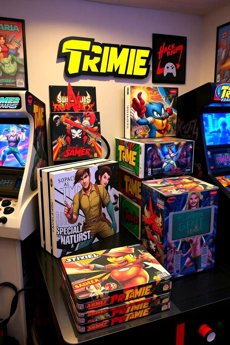 Themed Game Consoles - 24 Arcade Room Ideas