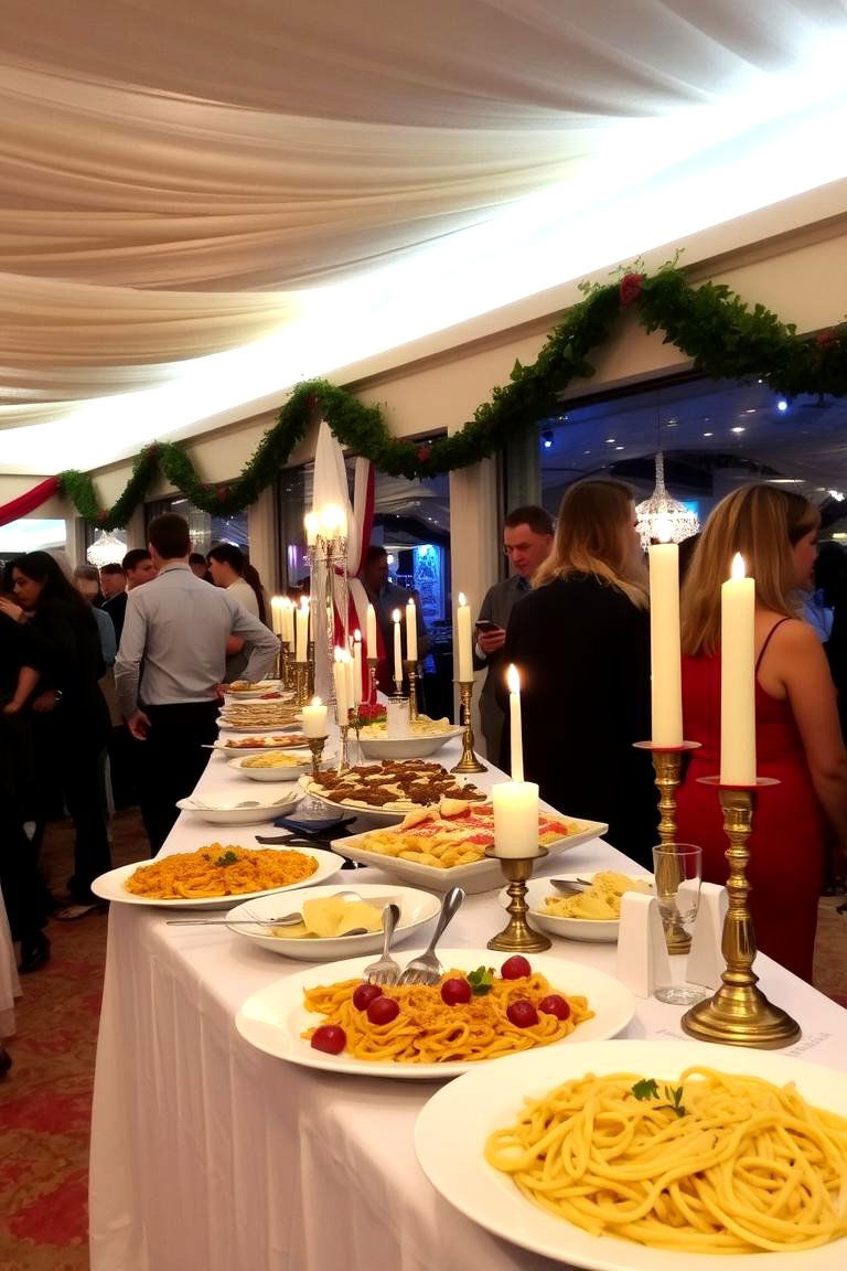 Themed International Cuisine Night - 24 Wedding Rehearsal Dinner Ideas