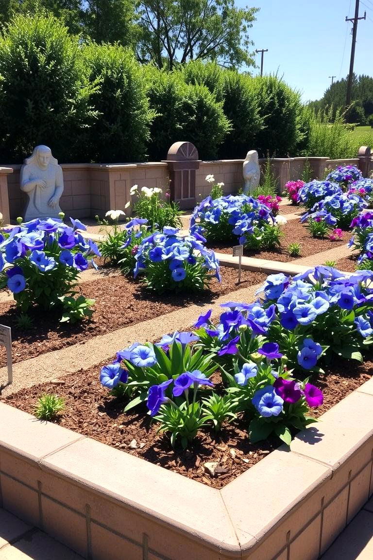 Themed Planting Beds - 24 Memorial Garden Ideas