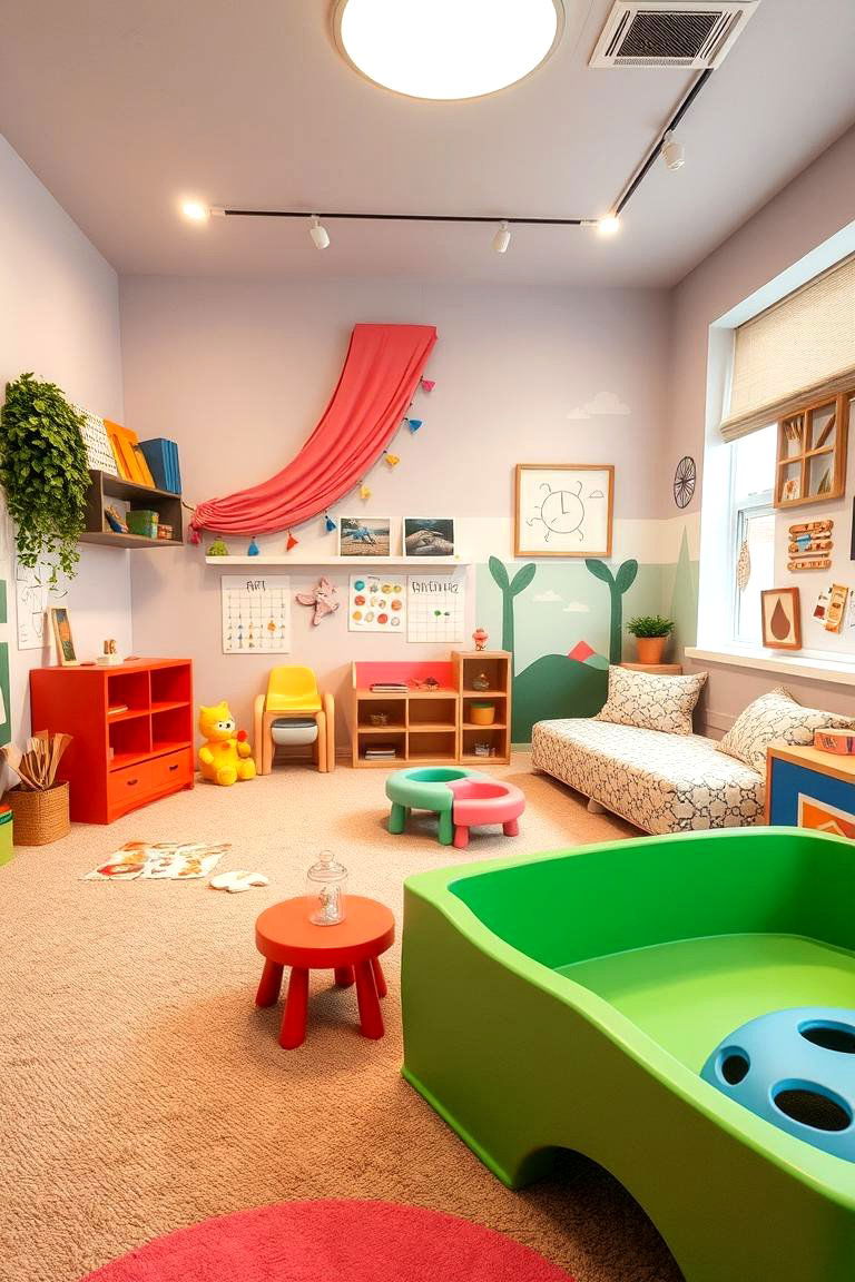 Themed Play Zones - 24 Toddler Room Ideas