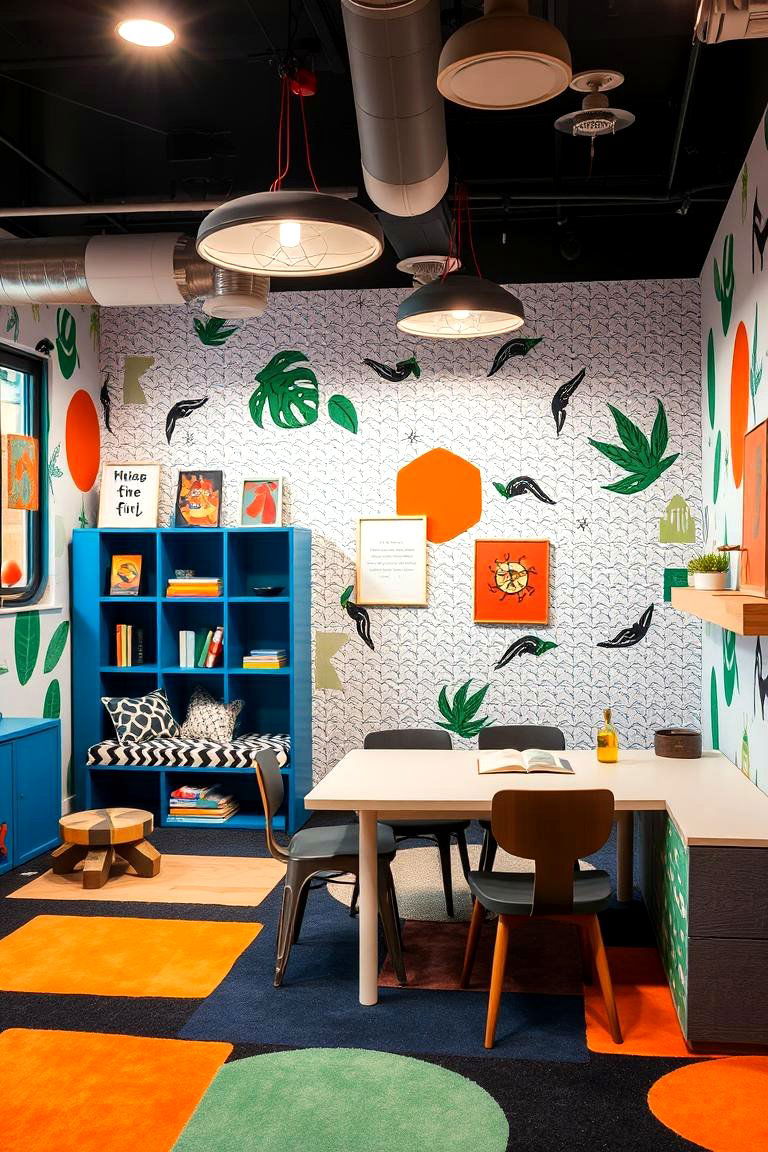 Themed Play and Study Areas - 24 Boy and Girl Shared Small Room Ideas