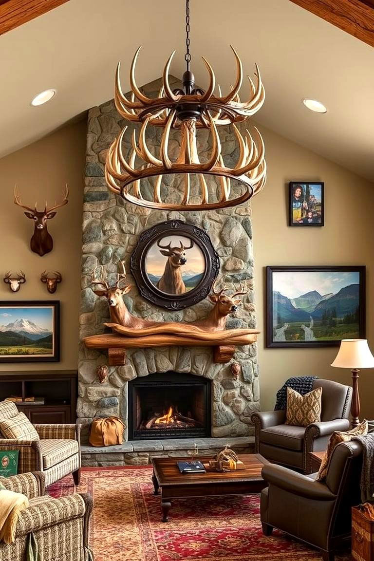 Themed Regional Decor - 24 Hunting Trophy Room Ideas