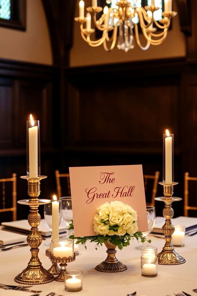Themed Table Names - 24 Harry Potter Wedding Ideas