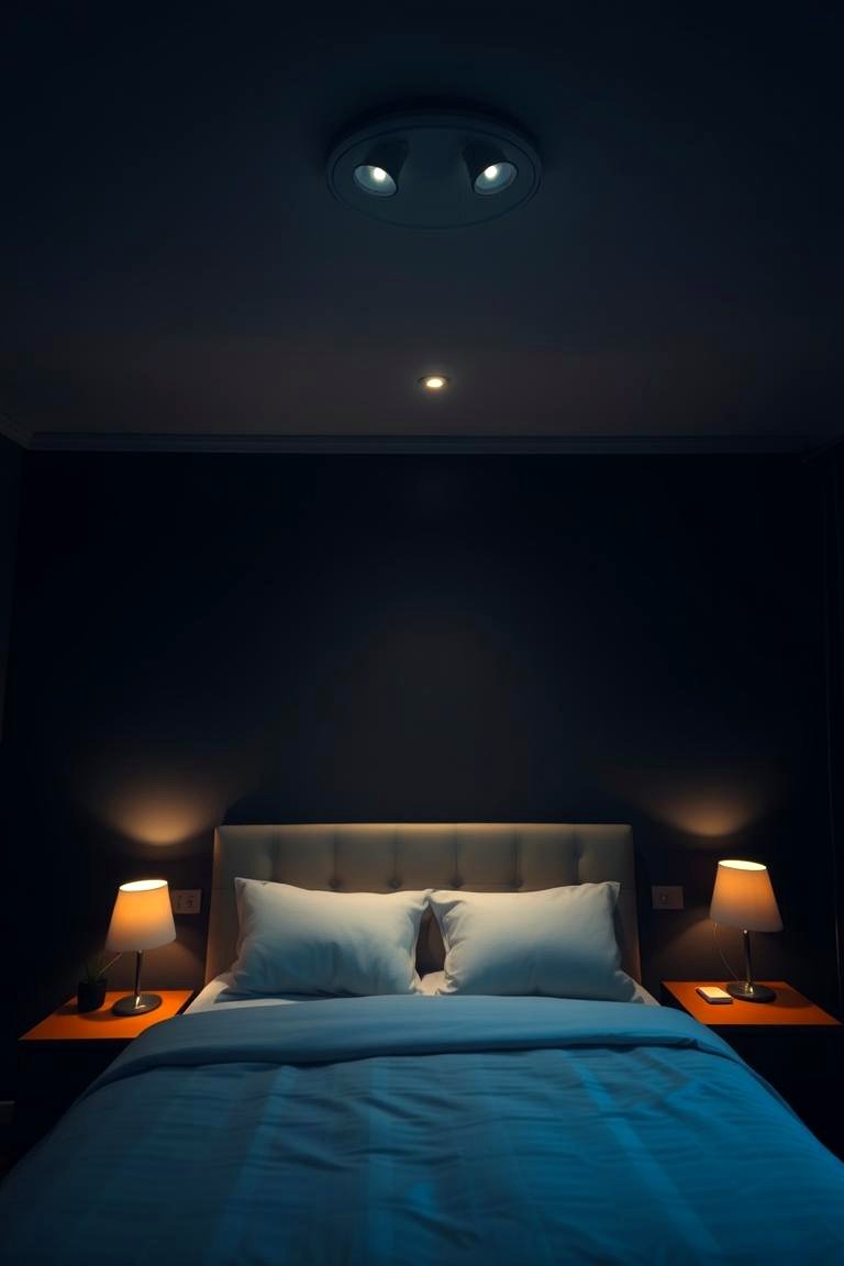 Thoughtful Lighting with Dimmer Switches - 24 guest room ideas