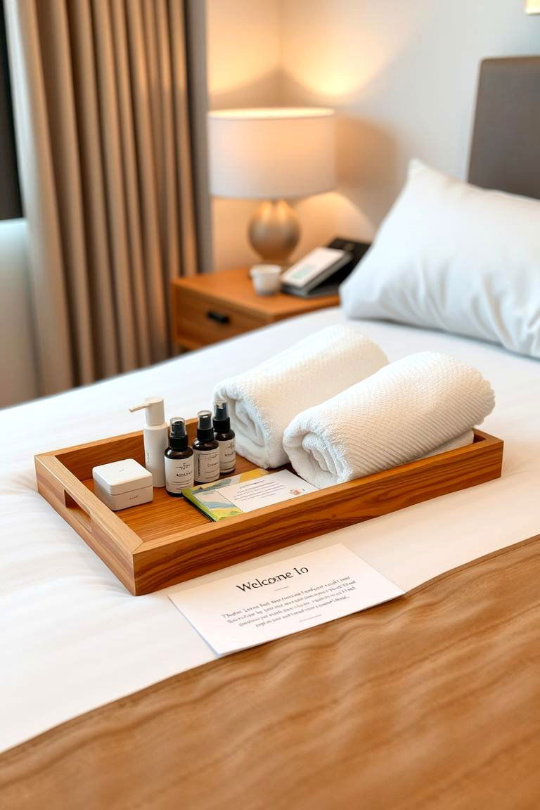 Thoughtful Welcome Amenities - 24 Office Guest Room Ideas