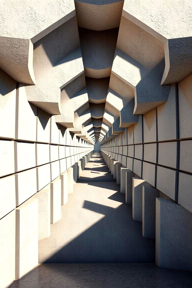 Three Dimensional Illusions - 24 Math Mural Ideas
