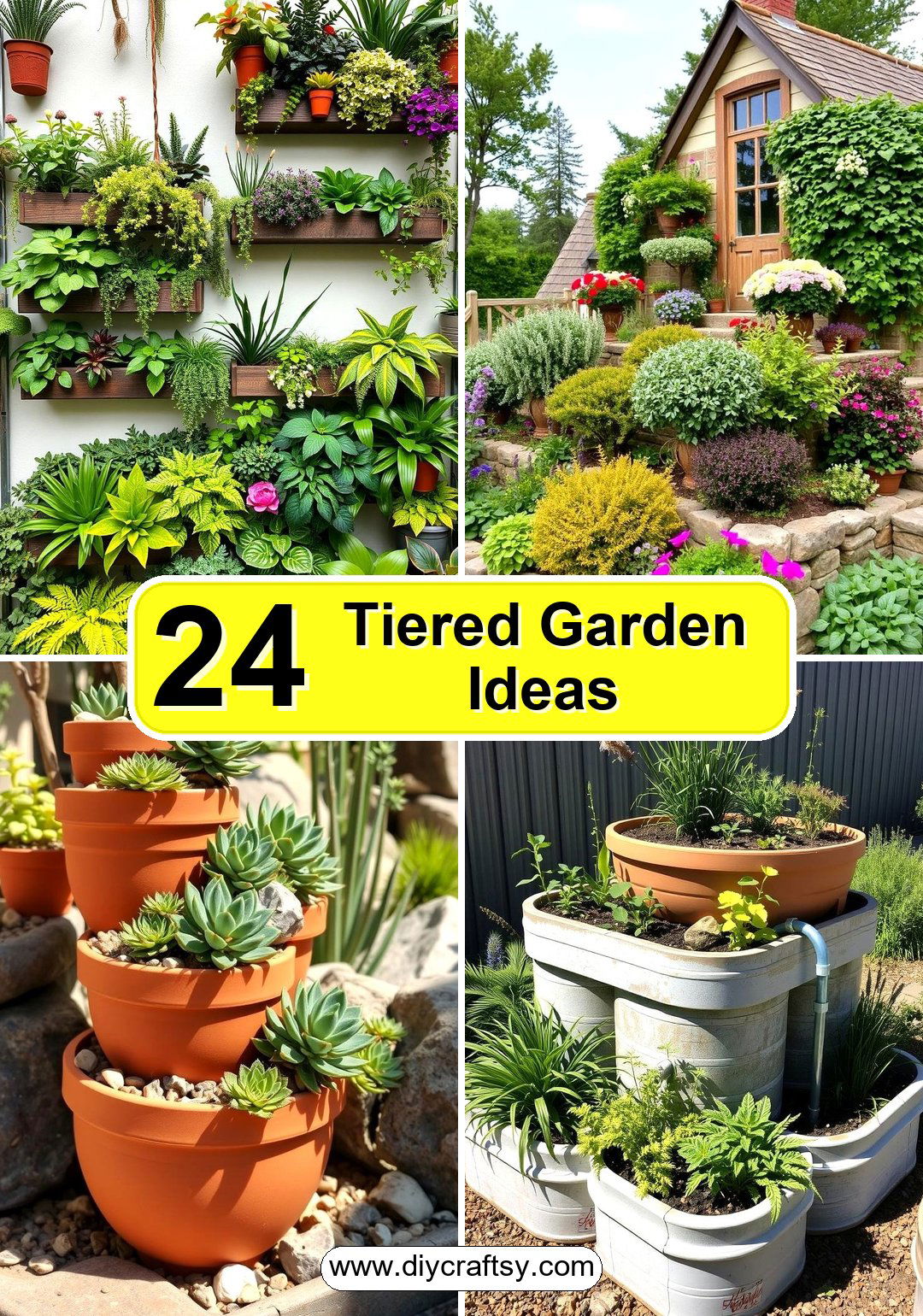 Tiered Garden Ideas