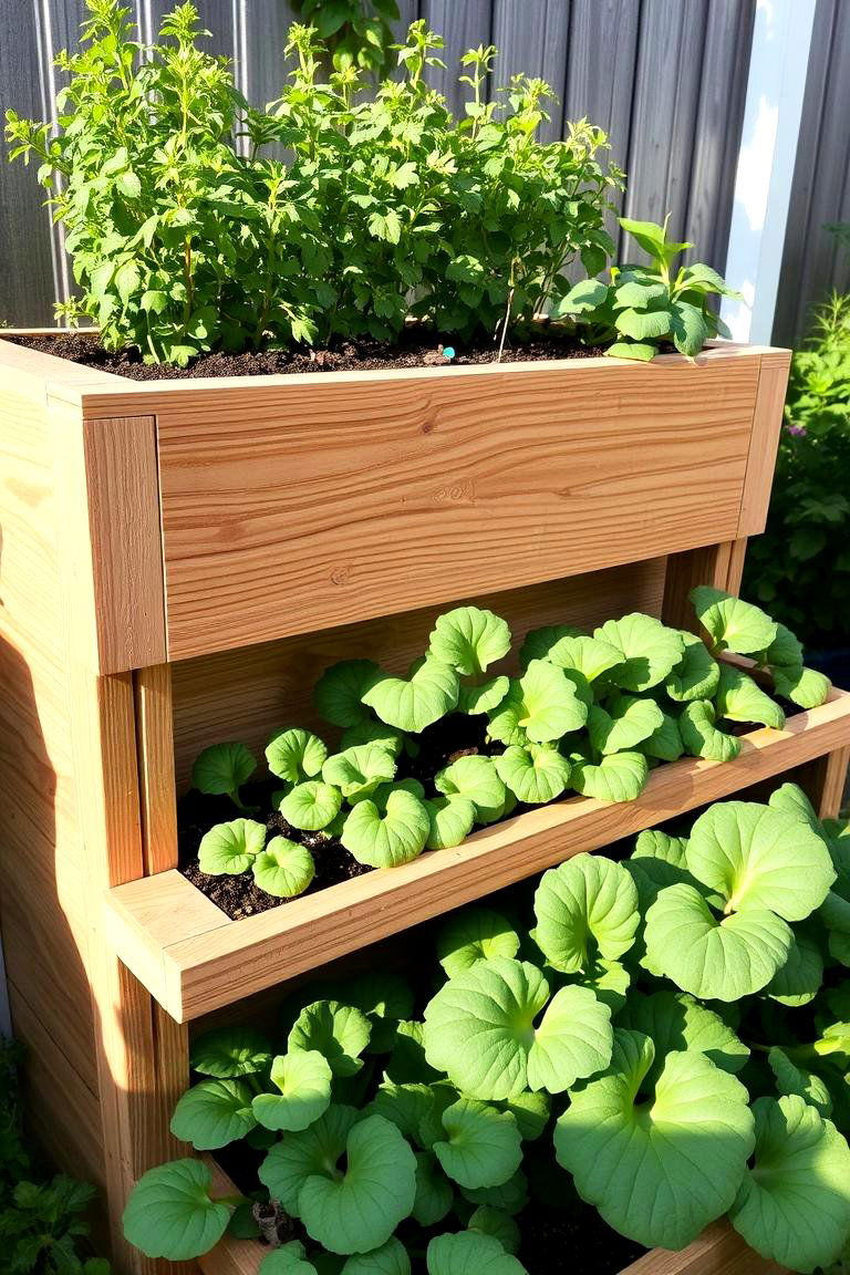 Tiered Raised Garden Bed - 24 Raised Garden Bed Ideas