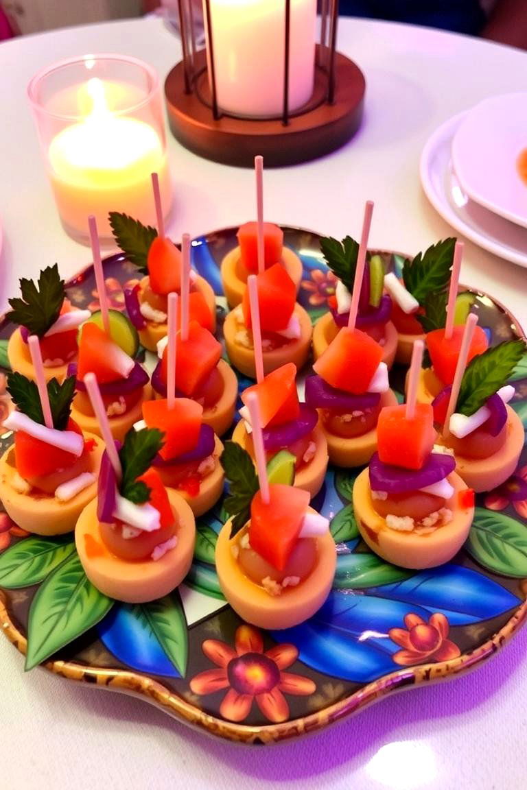 Tiki Inspired Appetizer Ideas - 24 Tropical Kitchen Ideas